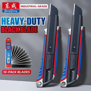 헤비듀티 SK5 접이식 다용도 칼, 알루미늄 합금 손잡이, 18mm 넓은 칼날, 사무실 및 가정용 절단 작업에 적합