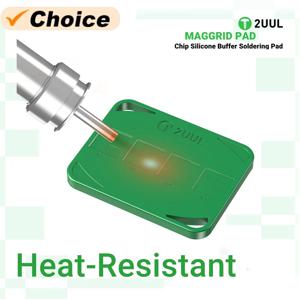 2UUL BH15 MagGrid 패드 칩 실리콘 버퍼 납땜 패드 휴대 전화 수리 내열성 곡선 CPU IC 용접 매트