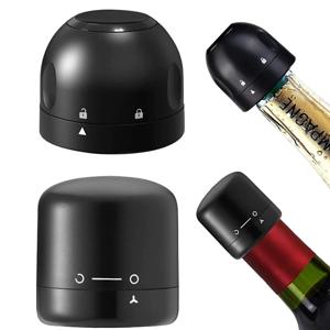 진공 스토퍼 실리콘 밀봉 샴페인 병 뚜껑, 재사용 가능, 신선도 유지, 와인 플러그 바 파티 도구, 레드 와인 병 스토퍼