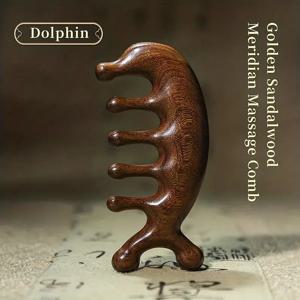 레진 대형 5개 발톱 마사지 빗 헤드 테라피 경락 빗 5개 발톱 헤드 스크래핑 릴렉세이션 도구 미용 기기