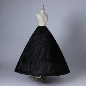 4 후프 스커트 여성용 볼 가운 페티코트 크리 놀린 웨딩 언더 셔츠 하프 슬립 신부 신부