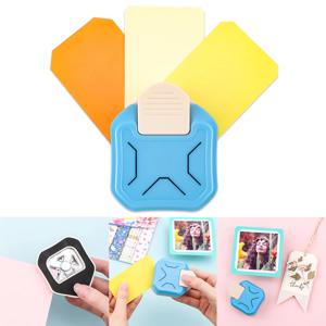 3-in-1 다각도 라운드 코너 장치 엣지 프레스 새로운 종이 컷 라운드 코너 엠보싱 장치 수동 DIY 라운드 커터