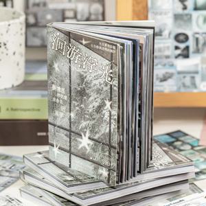 30/60pcs 전화 카메라 수하물 저널 스티커에 대 한 거울 조수 컷 필름 스티커 책 Kawaii 학생 핸드북 장식 스티커