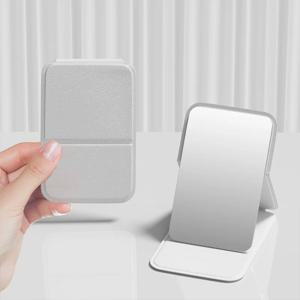 여성용 소형 거울, 어라운드 휴대, 간단한 휴대용, 기숙사 데스크탑, 스탠딩 슈퍼 미니, 학생 휴대용 접이식 메이크업