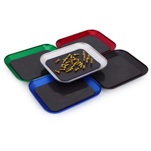 RC 수리 도구 알루미늄 합금 자석 나사 트레이 플레이트 비행기 자동차 보트 크롤러 Axial SCX10 D90 D110 모델 수리 도구