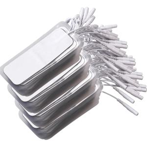 3x9cm 물리치료 전극 패드 자가 접착 젤 교체 패치 텐스 유닛 EMS 근육 자극기 재사용 가능 전극
