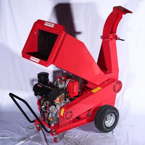 맞춤형 목재 파쇄기 8-9CBM/h 비상 스위치 고품질 벨트 내구성 블레이드 상업용