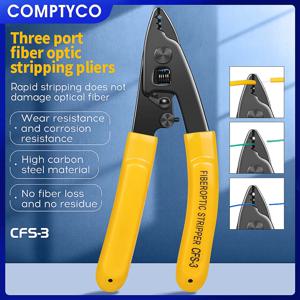 CFS-3 3포트 광섬유 스트리퍼 플라이어 FTTH 도구용 와이어 스트리퍼 광섬유 스트리핑 플라이어 도구