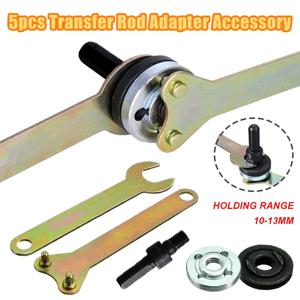 5 피스 핸드 드릴 앵글 그라인더 연결로드 전기 드릴 변환 헤드 변환기 커팅 앵글 그라인더 액세서리