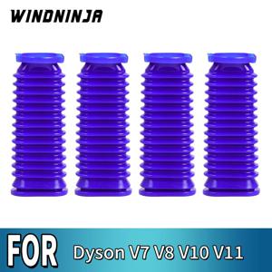 다이슨 V7 V8 V10 V11 진공청소기용 하부 덕트 호스 액세서리, 소프트 롤러, 유연한 소프트 고무 튜브, 드럼 흡입 호스 부품