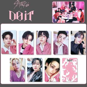 새로운 스트레이 키즈 앨범 DO IT 스타 사진, 카터 코드 카드 봉투 카드, SKZ LOMO 소형 카드