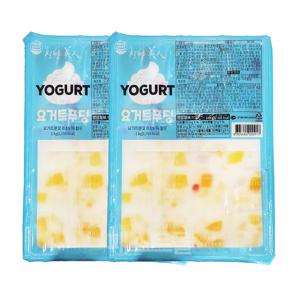 샐러드미인 요거트푸딩 1kg 2개