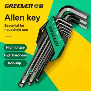 GREENERY 그린너 확장형 레인보우 렌치 육각 렌치 세트 다기능 숏 암 툴 유니버설 렌치 툴