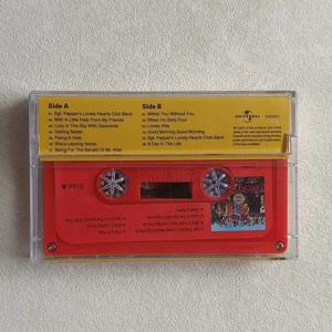 비틀즈 써지트 페퍼스 론리 하츠 클럽 밴드 영어 노래 빈티지 카세트 새 상품 미개봉 수집가용