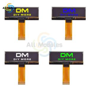 2.23 인치 24 핀 OLED 디스플레이 12832 LCD 화면 SSD1305 드라이브 IC 128*32 SPI 인터페이스 흰색 녹색 노란색 파란색