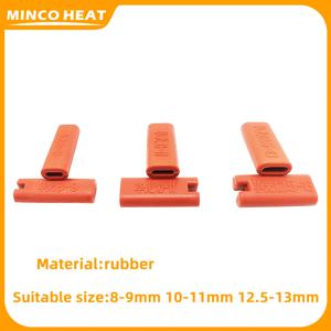 케이블 연결 키트, 열 수축 고무 엔드 씰 캡 및 커넥터 가열 케이블 씰링, 자체 조절 가열 케이블