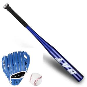 야구 스포츠 훈련 세트 알루미늄 합금 야구 방망이 야구 장갑 소프트볼 연습 장비 홈 개인 자기 방어
