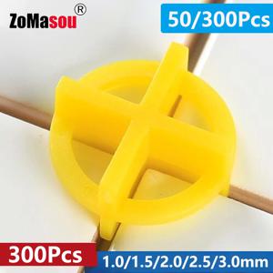 50/100/300Pcs 도자기 타일 스페이서 클립 웨지 세라믹 레벨링 시스템 바닥 벽 타일 갭 레벨링 시스템 건설 도구