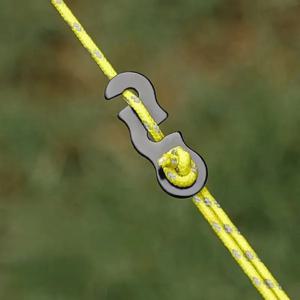 10pcs 조정 가능한 캠핑 텐트 코드 로프 버클 S 유형 텐셔너 패스너 키트 야외 캠핑 텐트 액세서리 고정