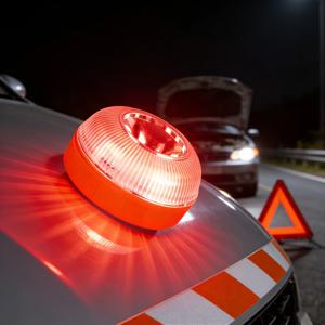 Led 자동차 스트로브 경고등 휴대용 비상 조명 자기 유도 도로 사고 조명 안전 액세서리 깜박이는 빛