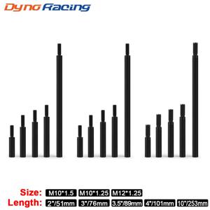 2'' 3'' 3.5'' 4'' 10'' 알루미늄 시프트 노브 익스텐더 연장 레버 기어 수동 시프터 로드 M10X1.5 M10X1.25 M12X1.25