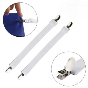 4pcs 조정 가능한 침대 시트 패스너 스트랩 탄성 매트리스 커버 코너 홀더 클립 그리퍼 서스펜더 코드 후크 루프 걸쇠