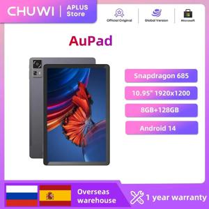 CHUWI AuPad 태블릿 10.95인치 8GB DDR4 128GB ROM 스냅드래곤 685 태블릿 PC FHD IPS 2K 디스플레이 1TB 확장 트리플 카메라 4G LTE/GPS