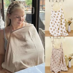 조절 가능한 사생활 보호 앞치마 유모차 담요, 모유 수유 커버, 어머니 모유 수유 커버, 면화 아기 수유, 간호 숄