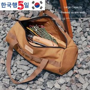 실린더 휴대용 보관 가방 대용량 두꺼운 캠핑 텐트 페그 가방 잡화 보관 가방 도구 가방