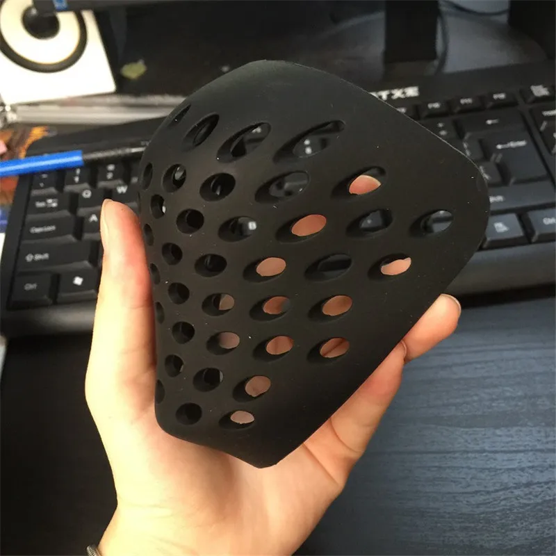 스파이더 Faceshell Cospay 소품 실리카 젤 블랙 할로윈 하프 페이스 쉘 커버 입 마스크