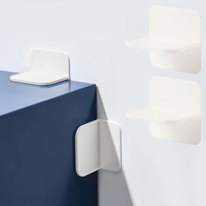 2pcs 접착제 가구 앵커 드릴 없음 안티 팁 가구 벽 앵커 아기 안전을 위해 벽에 보안 책장 선반 교정