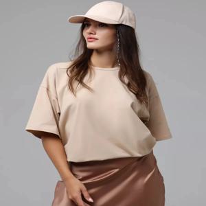 100% 코튼 솔리드 티셔츠 여름 캐주얼 여성 스포티 한 반팔 티셔츠 패션 화이트 블랙 의류 루즈 한 o 넥 여성상의