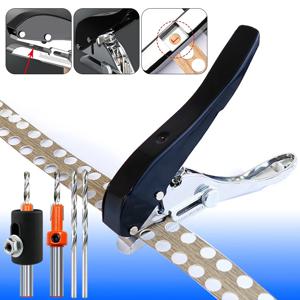 수동 펀칭 도구 6/8/10/12/14/15Mm 구멍 가장자리 밴딩 펀칭 플라이어 나사 구멍 모자 목공 도구 가죽 구멍 펀치 플라이어