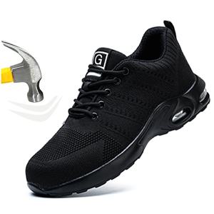 남녀공용 안전화 - 스틸토 안전화, 펑크방지, 통기성, 에어쿠션, 편안함, 선물용