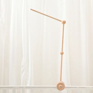 어린이 침대 모바일 침대 벨 나무 브래킷 아기 0-12 개월 나무 모바일 교수형 딸랑이 장난감 홀더 장식 액세서리 팔 브래킷