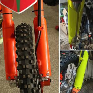 KTM Husqvarna 포크 보호 가드 완충기 커버, 모토크로스, EXC 300 FC 250 450 피트 더트 바이크 오토바이 액세서리
