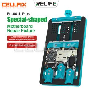 RELIFE RL-601L PLUS 범용 더블 슬롯 마더 보드 고정 장치 전화 IC 칩 BGA PCB 마더 보드 지그 보드 홀더 수리 도구