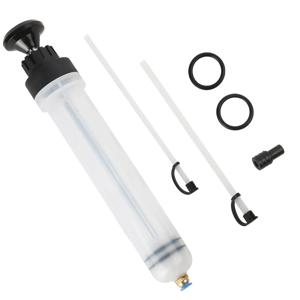 자동 브레이크 유체 추출기 호스가있는 자동 오일 교환 주사기 이중 목적 오일 교환 도구 100-500cc 자동차 용품