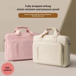 노트북 가방 케이스 13.3 14 15.6 Macbook Air Pro 13 15 컴퓨터 숄더 핸드백 서류 가방 용 17.3 인치 방수 노트북 가방