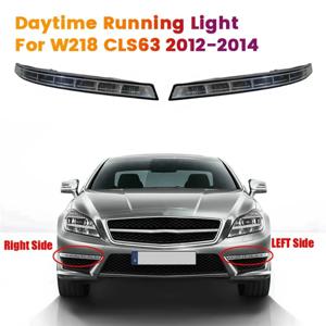 B-M 전면 추가 DRL 조명, LED 보조 램프, 메르세데스 벤츠 W218 CLS 63 AMG 2012-2014 A2188200156 A2188200256, 1 쌍