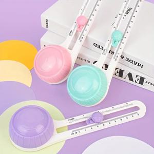 원형 종이 커터 스크랩북 카드 원형 모양 커터, DIY 원형 커팅 나이프, 360 로터리 원형 커터, 1 개