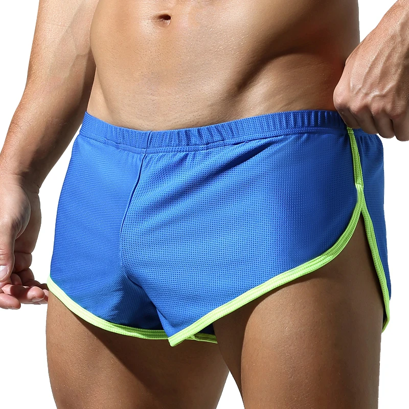 TAUWELL 남성용 로우라이즈 캐주얼 트렁크 슬릿 반바지 활동적인 라이프스타일을 위한 편안하고 통기성이 좋은 속옷