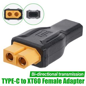 C타입-XT60 플러그 어댑터, 드론 커넥터용 USB 전송 어댑터, 항공기 모델, 차량 모델, PD 프로토콜 충전, XT002