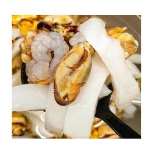 [푸디앤] 정성모은 냉동 해물 모듬팩 600g / 오징어, 홍합살, 바지락살, 새우살로 구성 / 중국산 국내가공