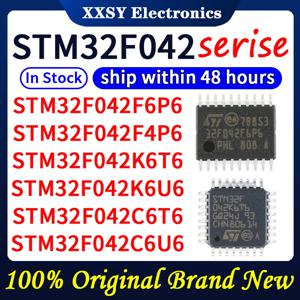 STM32F042F6P6 STM32F042F4P6 STM32F042K6T6 STM32F042K6U6 STM32F042C6T6 STM32F042C6U6 STM32F042G6U6 재고, 정품 및 신제품 100%