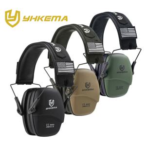 야외 전술 수동 촬영 귀마개 소음 방지 헤드폰 사운드 증폭 청력 보호 헤드셋 접이식