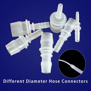 플라스틱 유연한 호스 커넥터 바브 감속기 가변 직경 피팅 어댑터 스플 라이서 조인트 워터 파이프 수리 정원 수족관