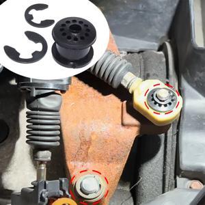 포드 피에스타 포커스 퓨전 C-Max 수동 기어 시프트 셀렉터 링키지 레버 엔드 피벗 슬리브 클립 용 3 개/대 시프터 케이블 부싱