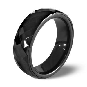 Tesla Model3 및 Y 잠금 해제 키 카드용 NFC 스마트 다이아몬드 스타일 세라믹 손가락 링