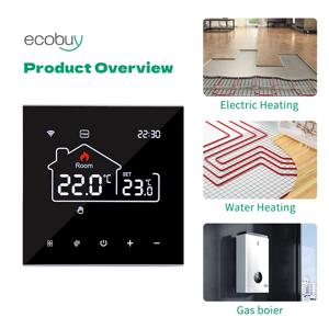Tuya 스마트 Wifi 난방 온도 조절기 바닥 난방 Wifi 온도 조절기 Google 홈 Alexa 용 가스 보일러 온도 리모콘